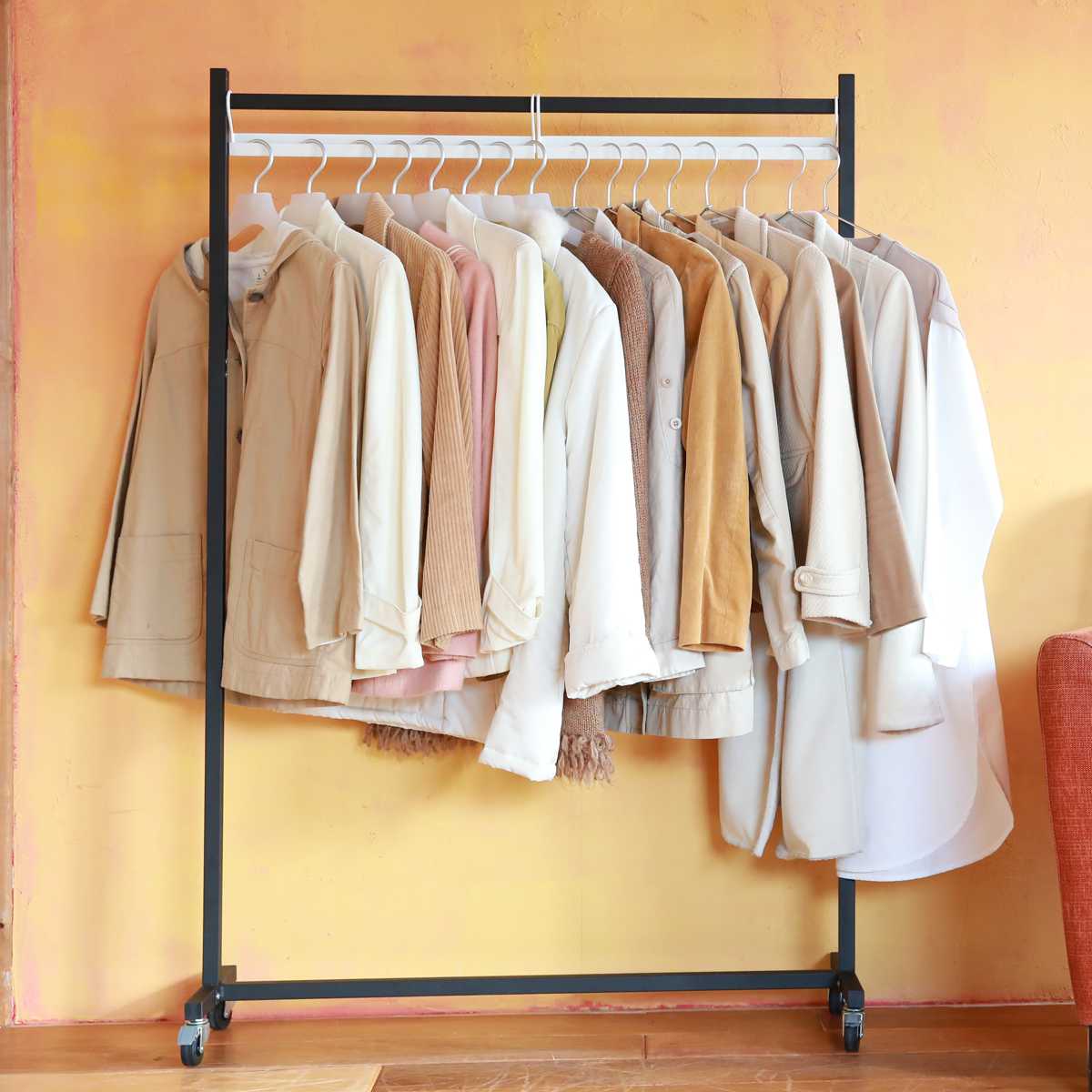 衣類掛け　バック掛け　インテリア家具 ハンガーラック ナナメ掛け用ハンガー 2個入り （ ハンガー 衣類収納