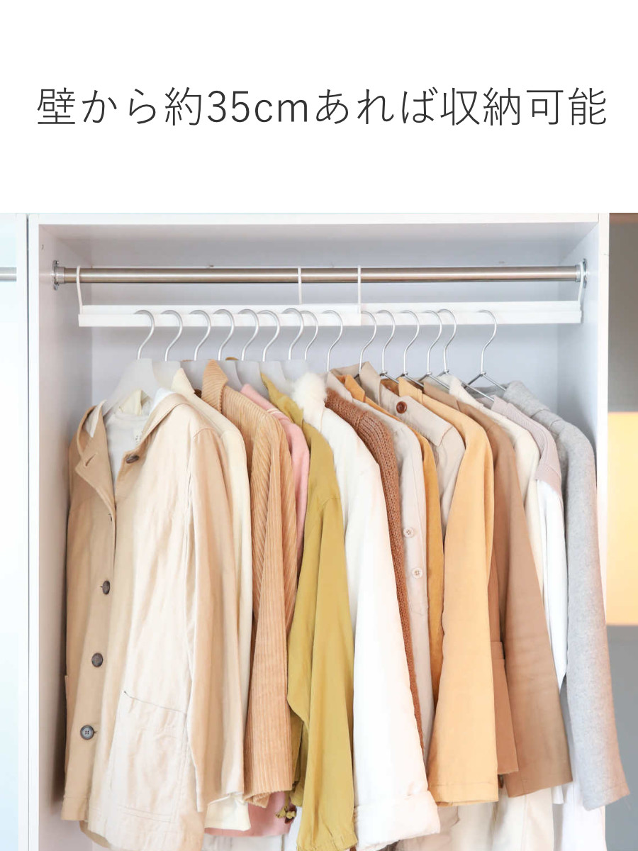 ハンガーラック ナナメ掛け用ハンガー 2個入り （ ハンガー 衣類収納