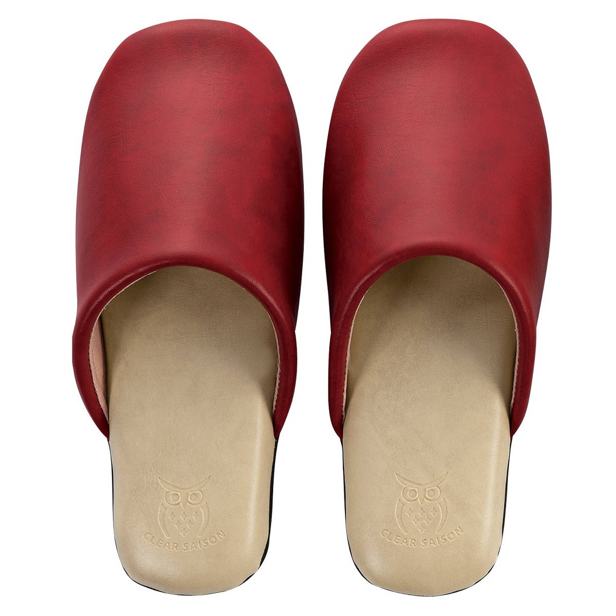 スリッパ バイカラー Mサイズ 約24.0cm （ ルームシューズ ルーム