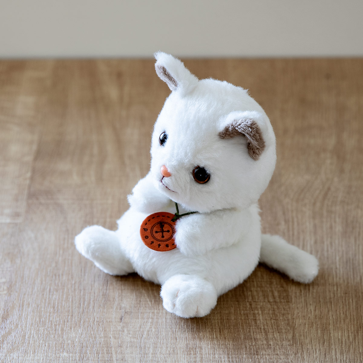ぬいぐるみ potte 白猫 猫 （ ヌイグルミ ねこ ネコ 動物 雑貨 インテリア アニマル グッズ ベビー 赤ちゃん プレゼント ギフト かわいい ）