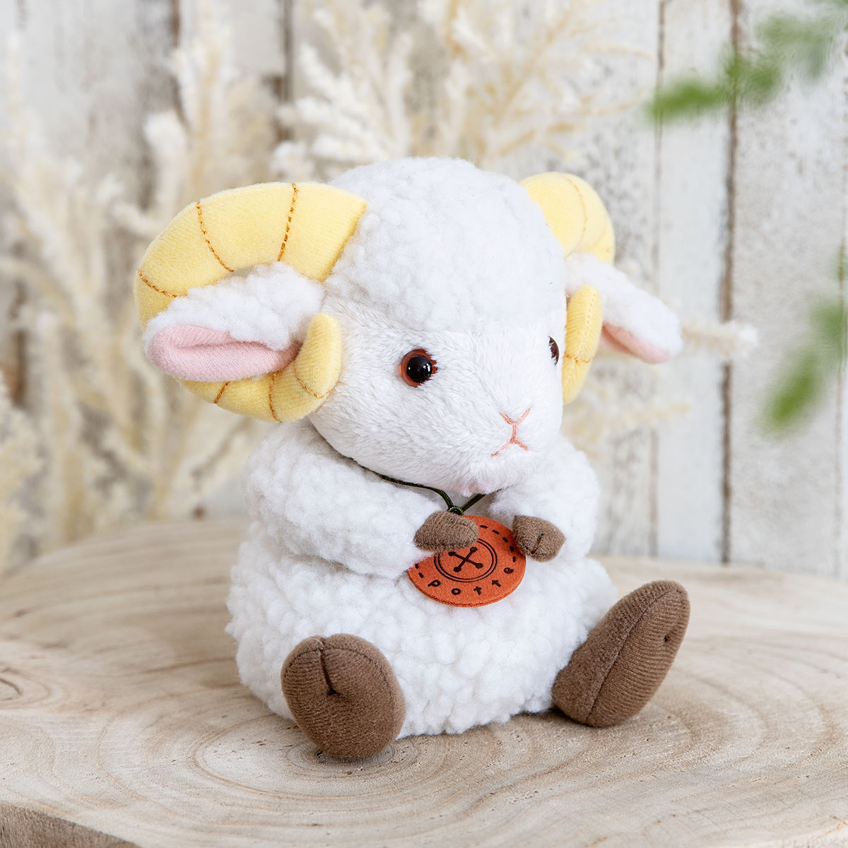 ぬいぐるみ potte ヒツジ （ ヌイグルミ ひつじ 羊 動物 雑貨