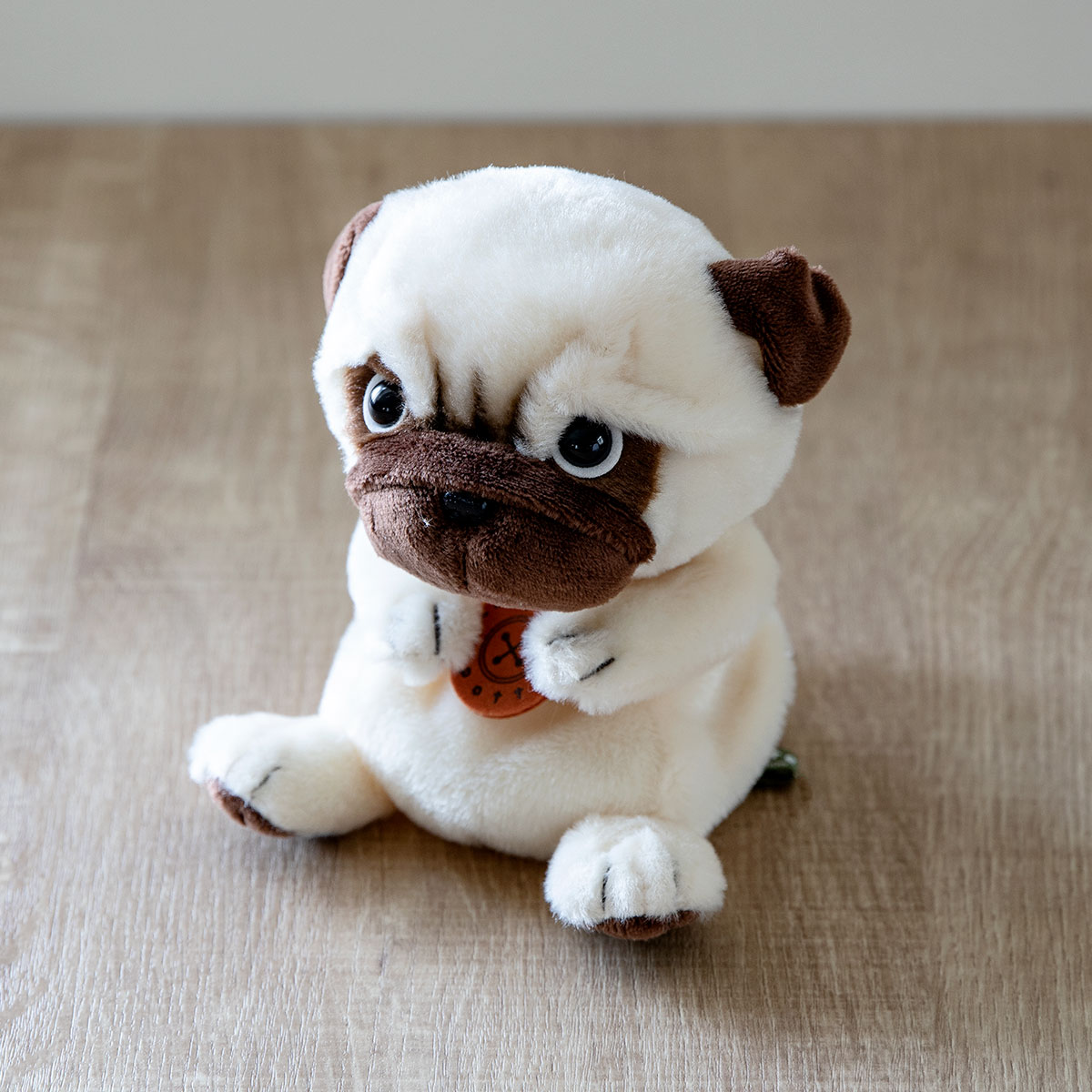 ぬいぐるみ potte パグ （ ヌイグルミ 犬 ぱぐ 動物 雑貨 インテリア アニマル グッズ ベビー 赤ちゃん プレゼント ギフト かわいい ）