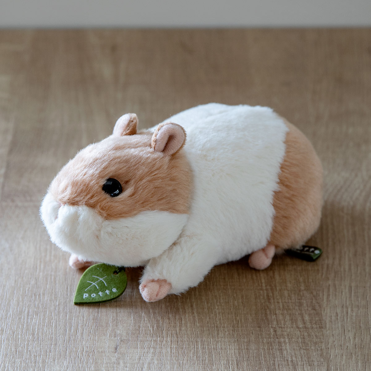ぬいぐるみ potte ハムスター ( ヌイグルミ 動物 小動物 雑貨 インテリア アニマル グッズ ベビー 赤ちゃん プレゼント ギフト かわいい )