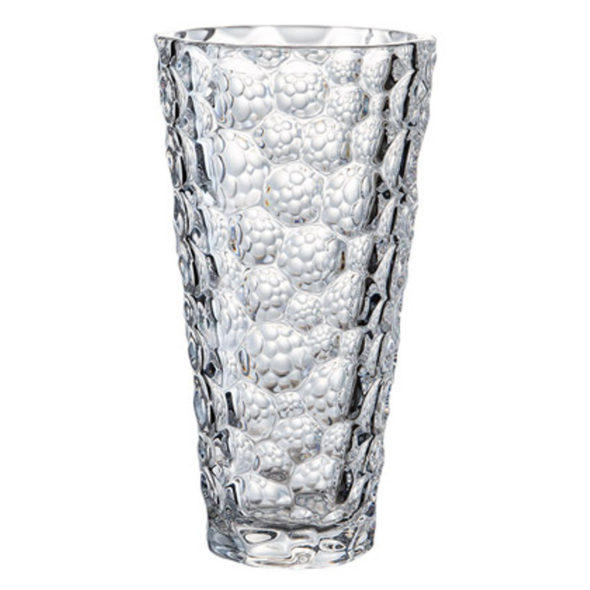 花瓶 割れないガラス PV円錐クリスタンインフィニティ 直径13.5×高さ25.5cm