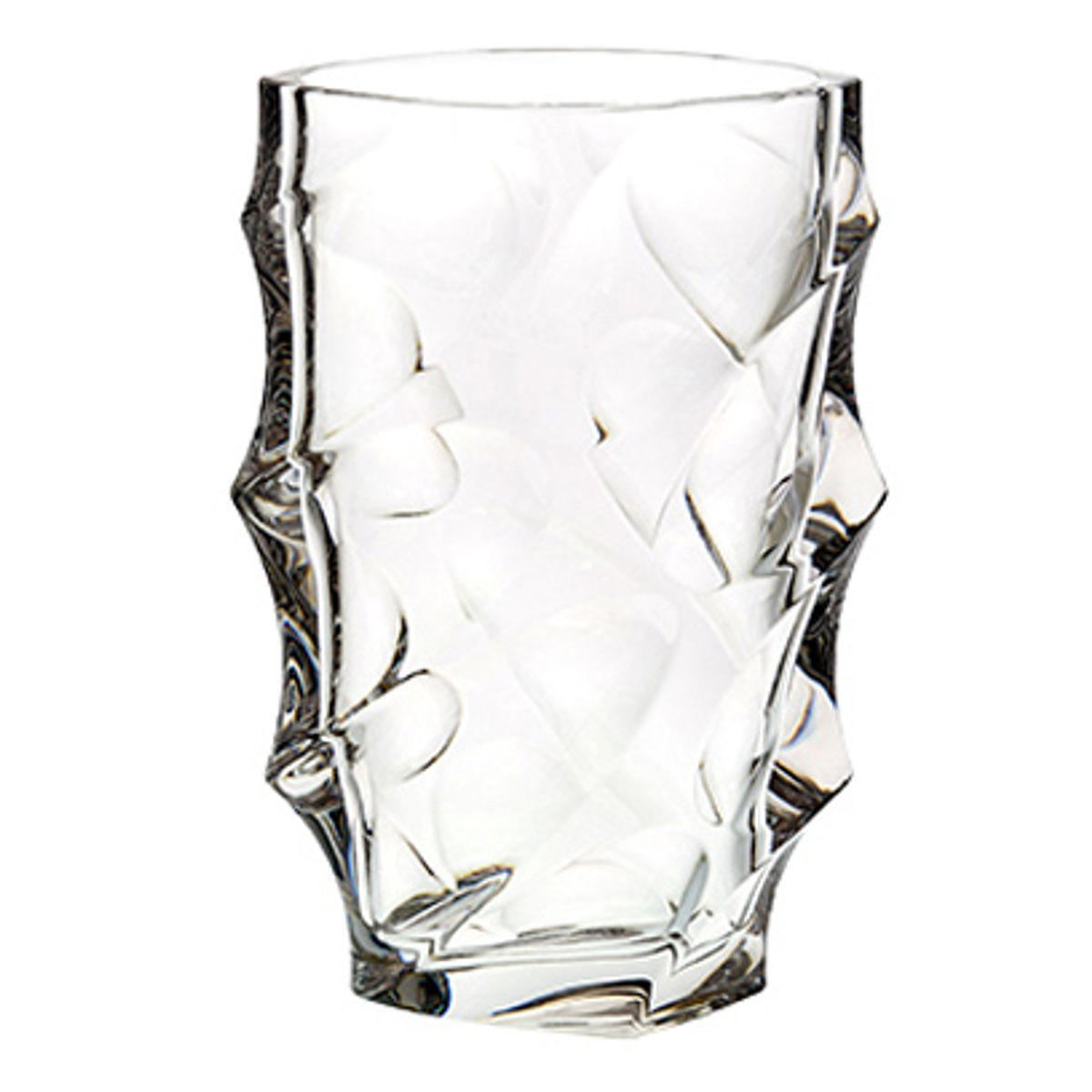 花瓶 割れないガラス PVクリスタディメンション 幅19×奥行11×高さ27.5cm