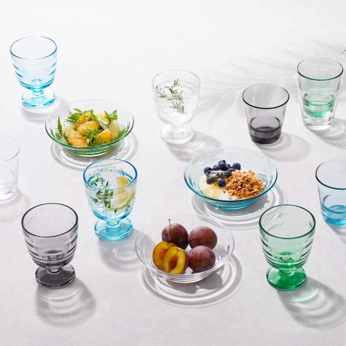 ボウル 15cm ルラック ガラス （ 食洗機対応 ガラスボウル サラダ