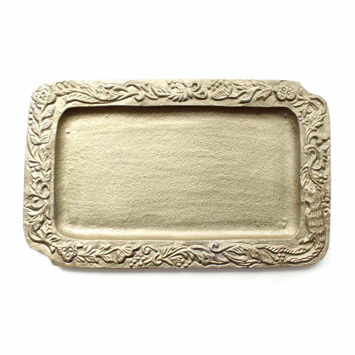 トレー 20cm アルミボタニカル アルミ （ トレイ お盆 アルミ製トレー