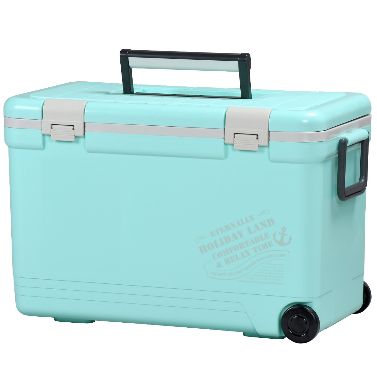 クーラーボックス 33L ホリデーランドクーラー ハードタイプ （ 保冷 クーラーBOX 保冷ボックス クーラーバッグ 冷蔵ボックス 33リットル ）｜colorfulbox｜02