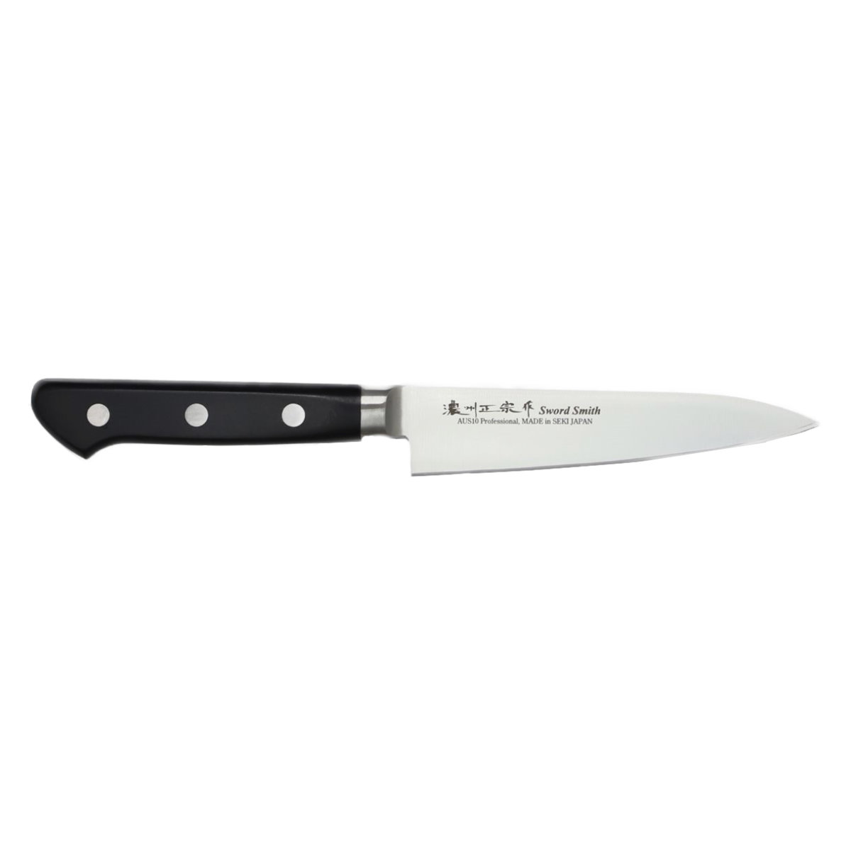 團十郎 ペテイ 包丁 刃渡り12cm ペティナイフ 刃渡り12cm 濃州正宗
