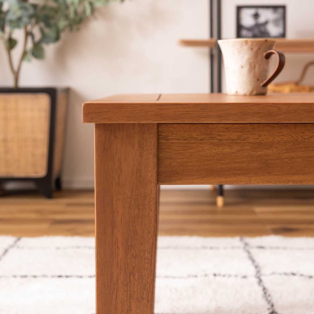 東谷 こたつ 幅75cm 正方形 木製 （ こたつテーブル センターテーブル