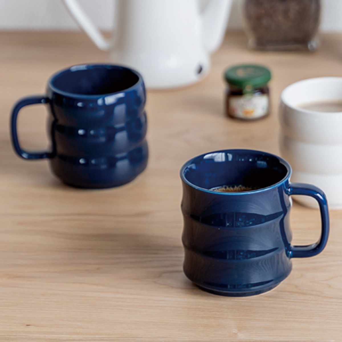 マグカップ 250ml ペアマグ 陶器 （ 食洗機対応 電子レンジ対応 マグ