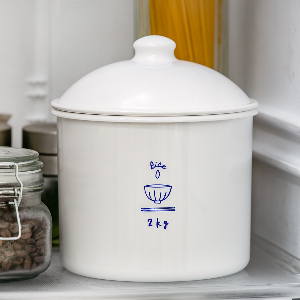 米びつ 2kg RICE CAN （ 日本製 密閉 冷蔵庫 保存容器 キャニスター