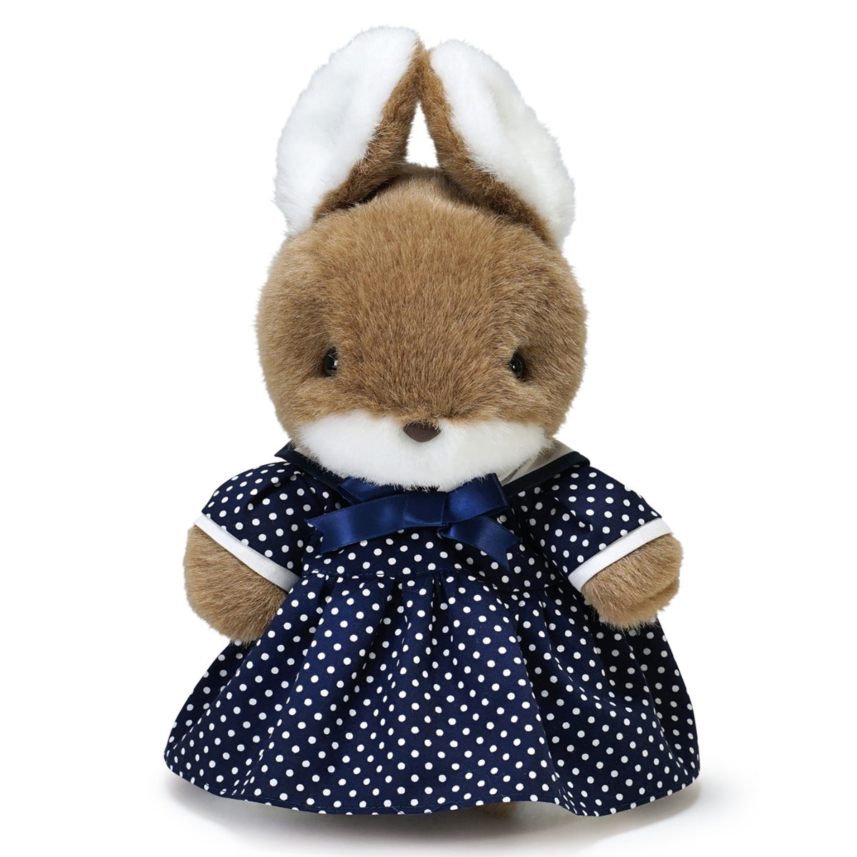 ぬいぐるみ ラッキー Ｍ 水玉 （ ヌイグルミ うさぎ 動物 雑貨 インテリア アニマル グッズ ベビー 赤ちゃん プレゼント ギフト かわいい 日本製 ）