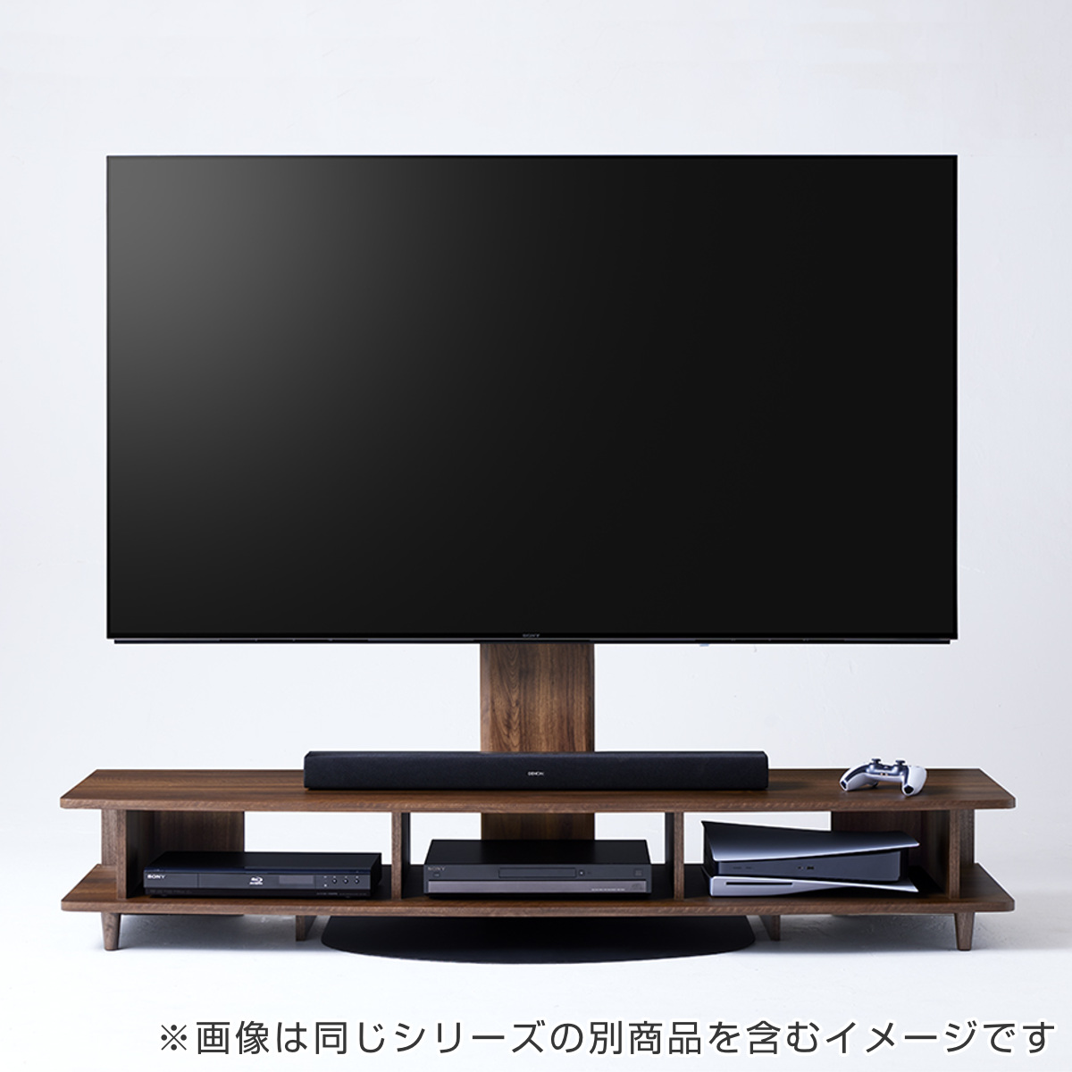 GMFH128○朝日木材加工 TVボード AVボード ローボード 北欧スタイル