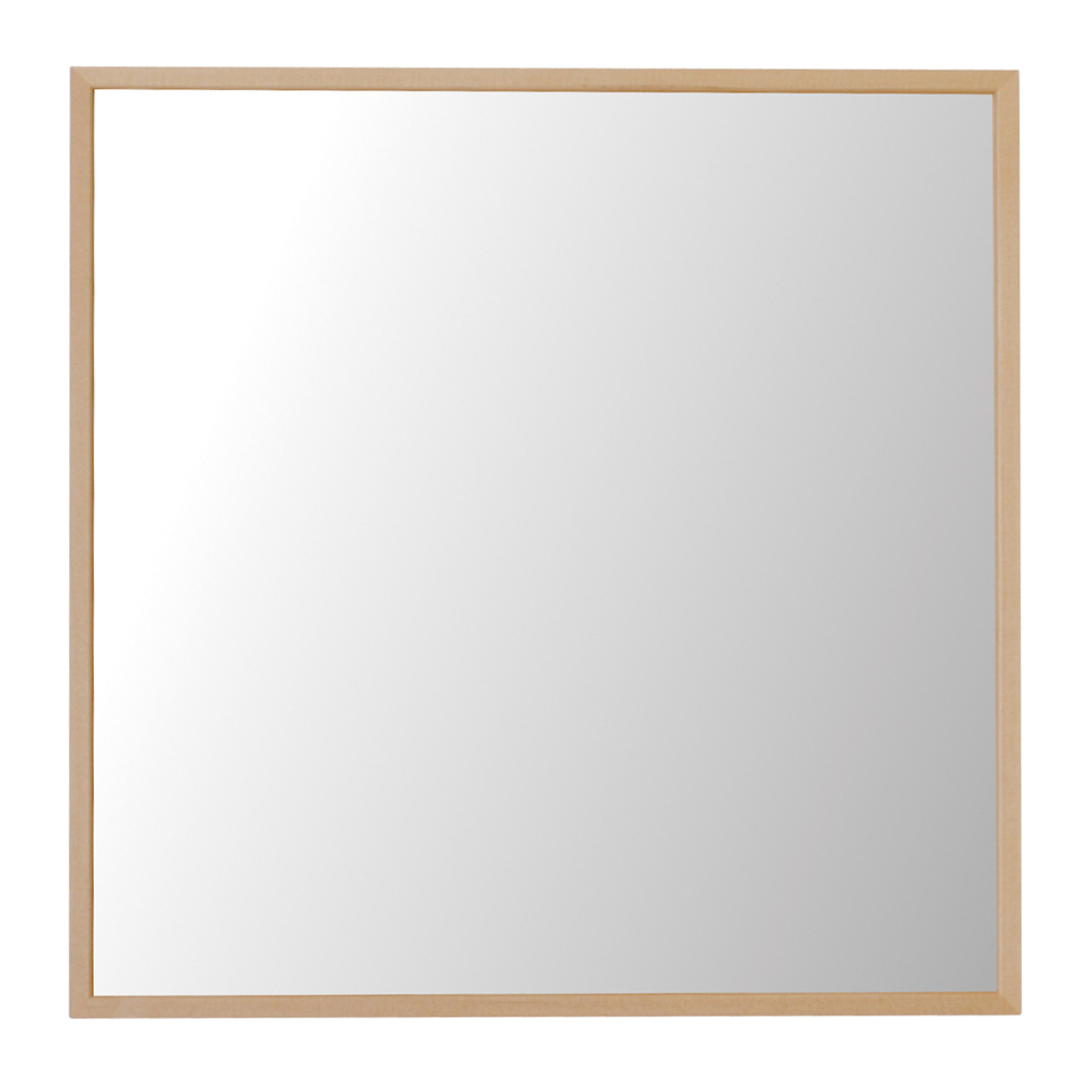 永井興産 ウォールミラー 60×60cm 細枠 正方形 （ 鏡 壁掛け ミラー