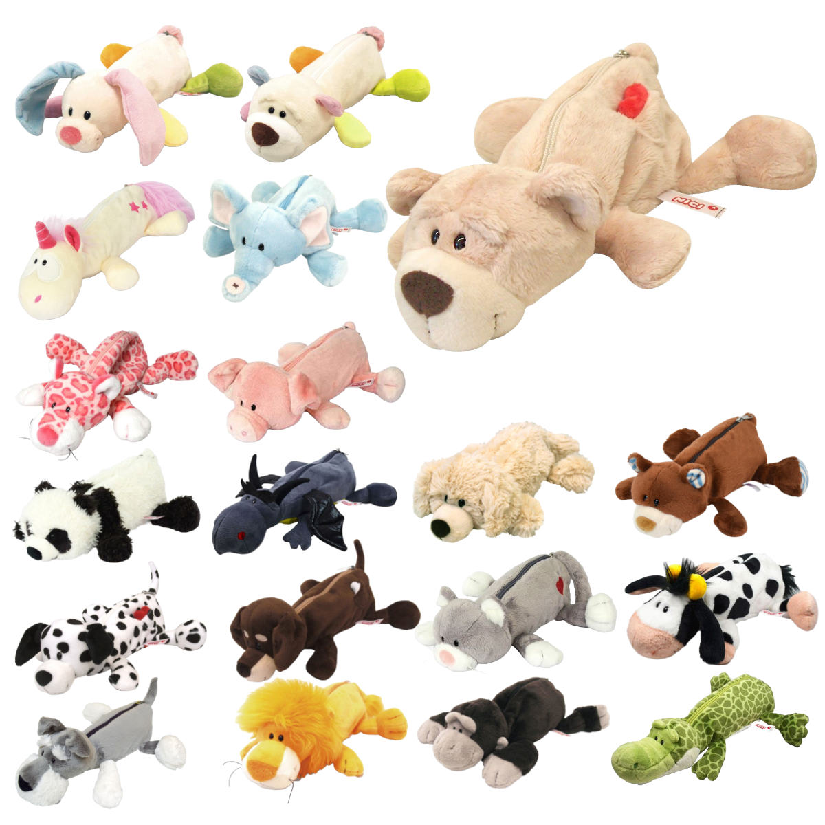 アントレックス 筆箱 フィギュアポーチ NICI ぬいぐるみ （ ニキ