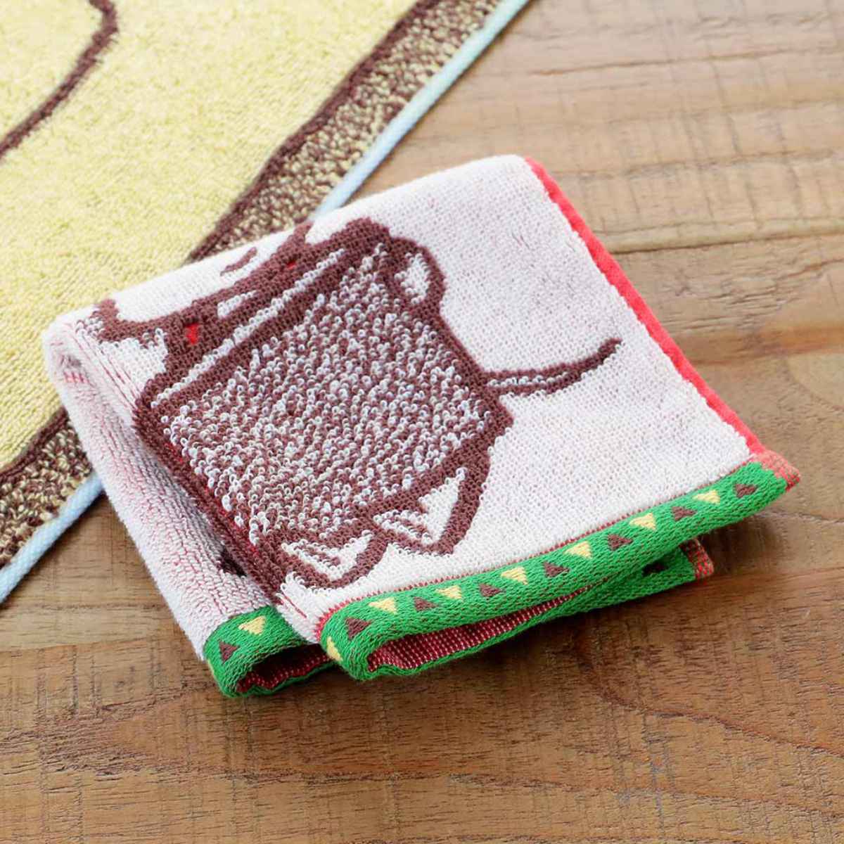 ミニタオル ねずみくんのチョッキ いつも一緒 25×25cm （ ねずみくん