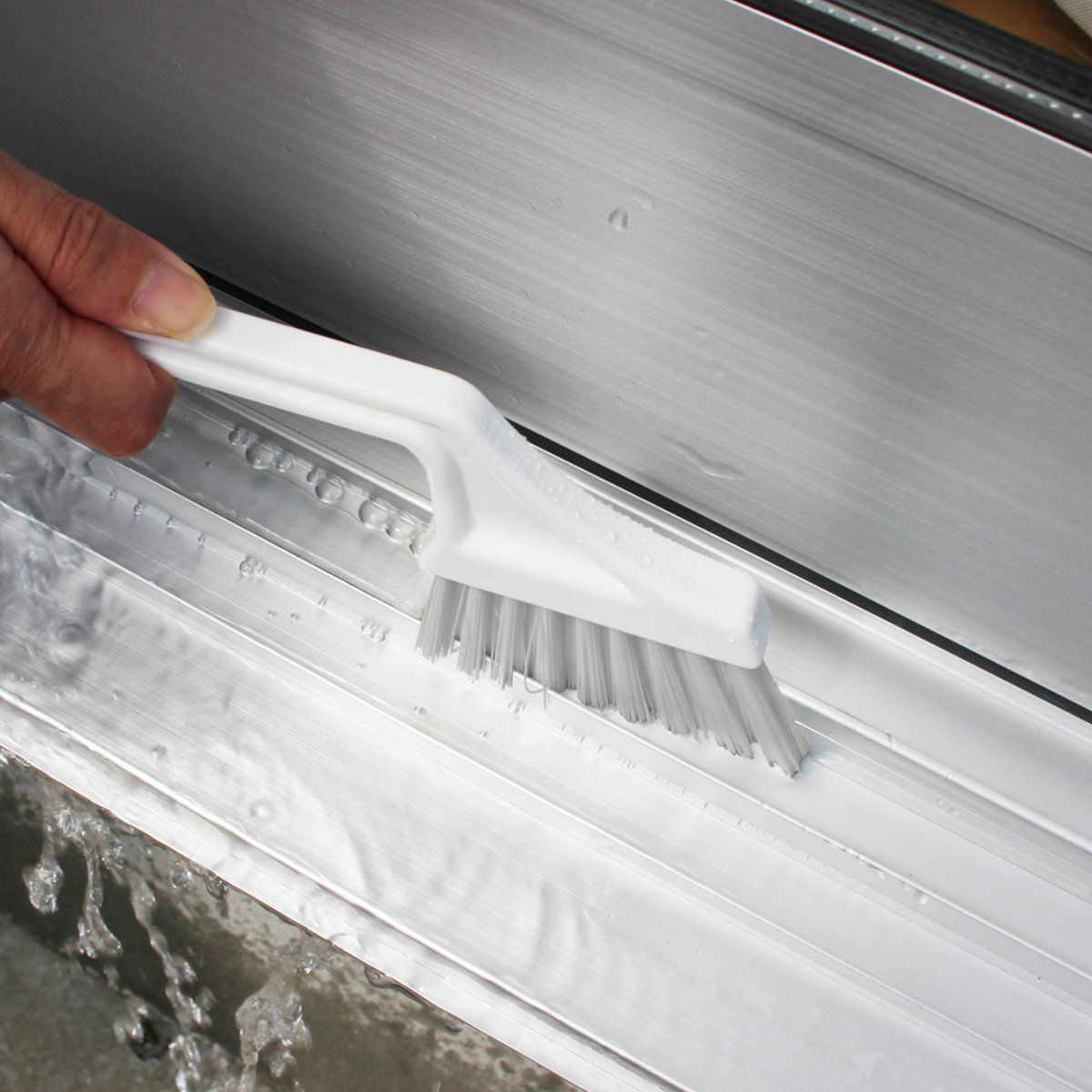 サッシブラシ ユースフルシリーズ （ ホウキ 箒 手箒 サッシ ミゾ掃き 車内 机の上 掃き 清掃 掃除 そうじ ごみ ゴミ 外掃除 ）