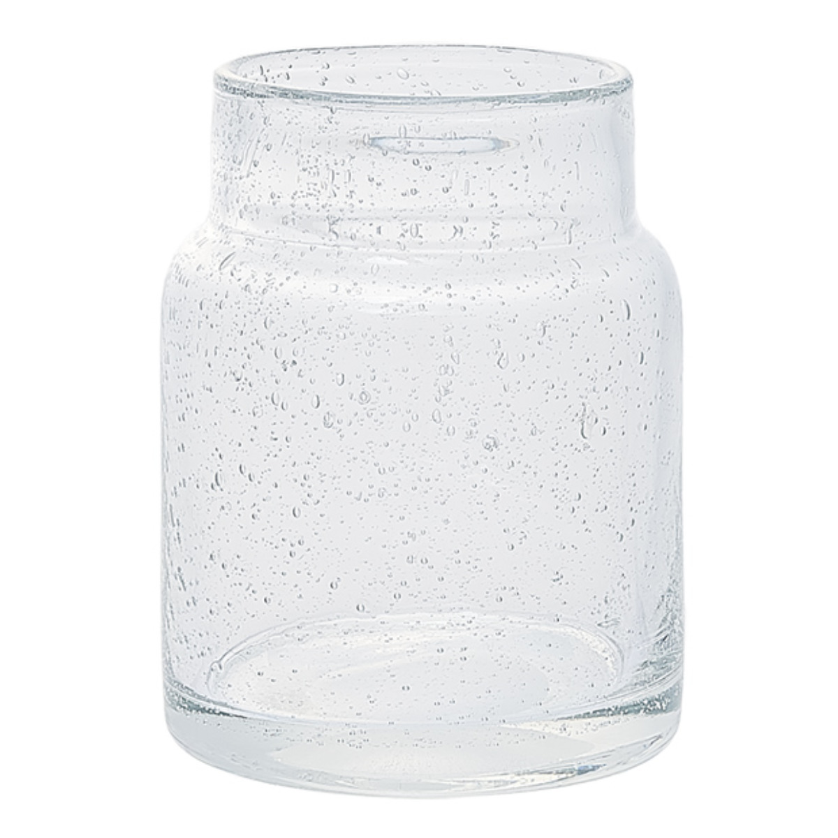 花瓶 DGボトルベース 直径11.5×高さ15cm クリアー ガラス