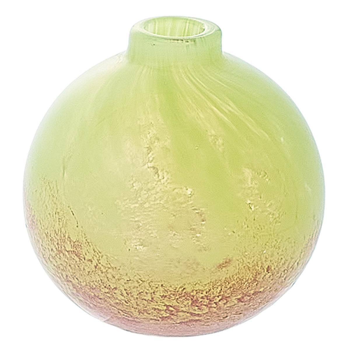 花瓶 DGポロベース 直径10×高さ10cm ガラス （ 花びん フラワーベース 花器 ガラス製 インテリア ）