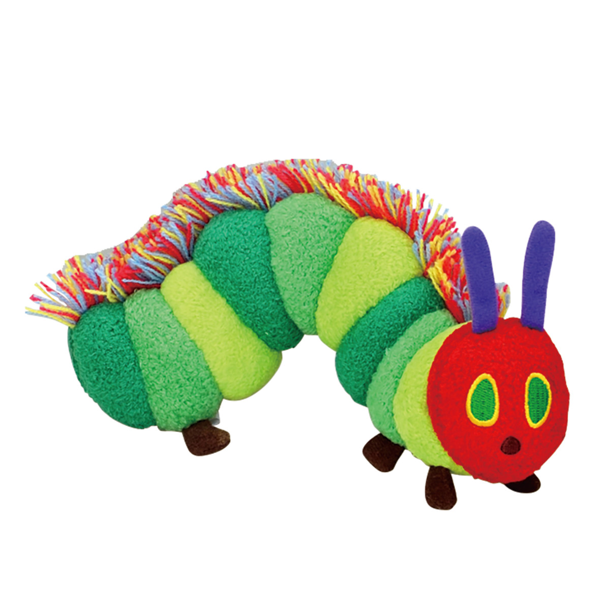 ぬいぐるみ はらぺこあおむし カラフル S ( ヌイグルミ あおむし 雑貨 インテリア ベビー 赤ちゃん 女の子 男の子 プレゼント かわいい キャラクター )