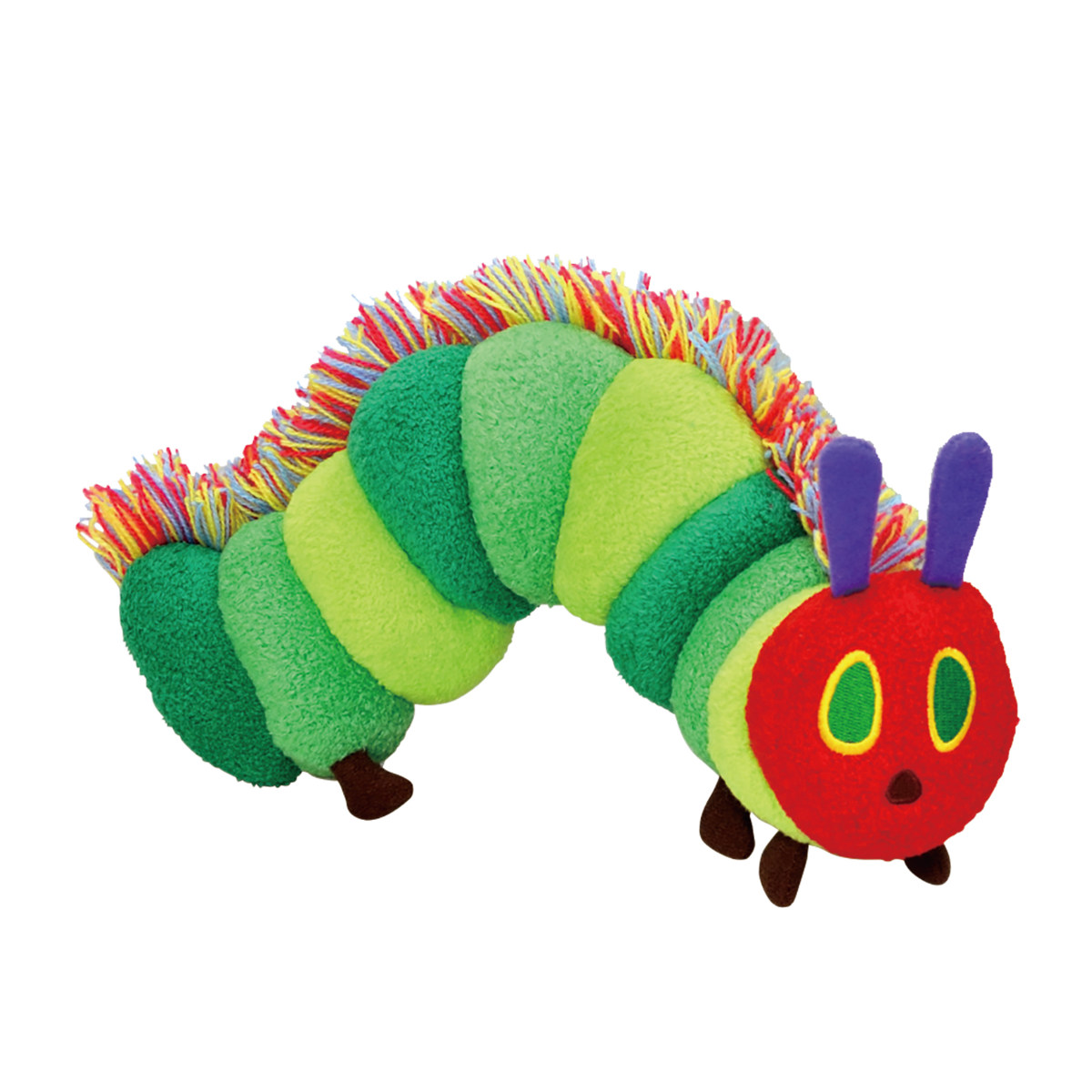 ぬいぐるみ はらぺこあおむし カラフル Ｍ （ ヌイグルミ あおむし 雑貨 インテリア ベビー 赤ちゃん 女の子 男の子 プレゼント かわいい キャラクター ）