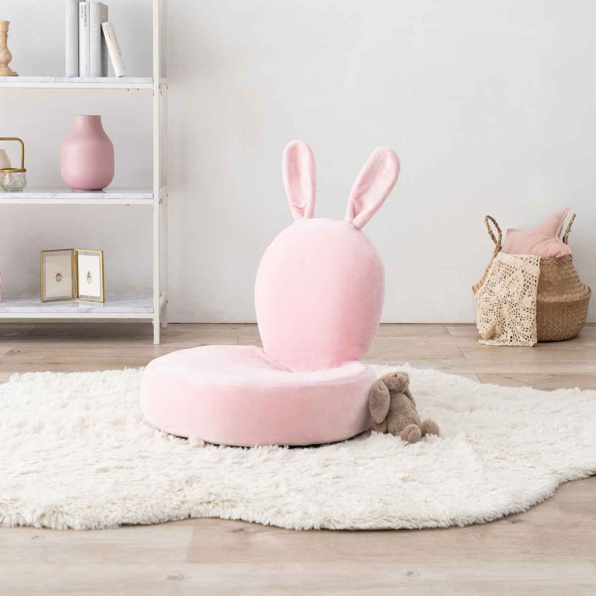 HAGiHARA（萩原） 座椅子 うさぎ 折りたたみ （ コンパクト 座いす 座