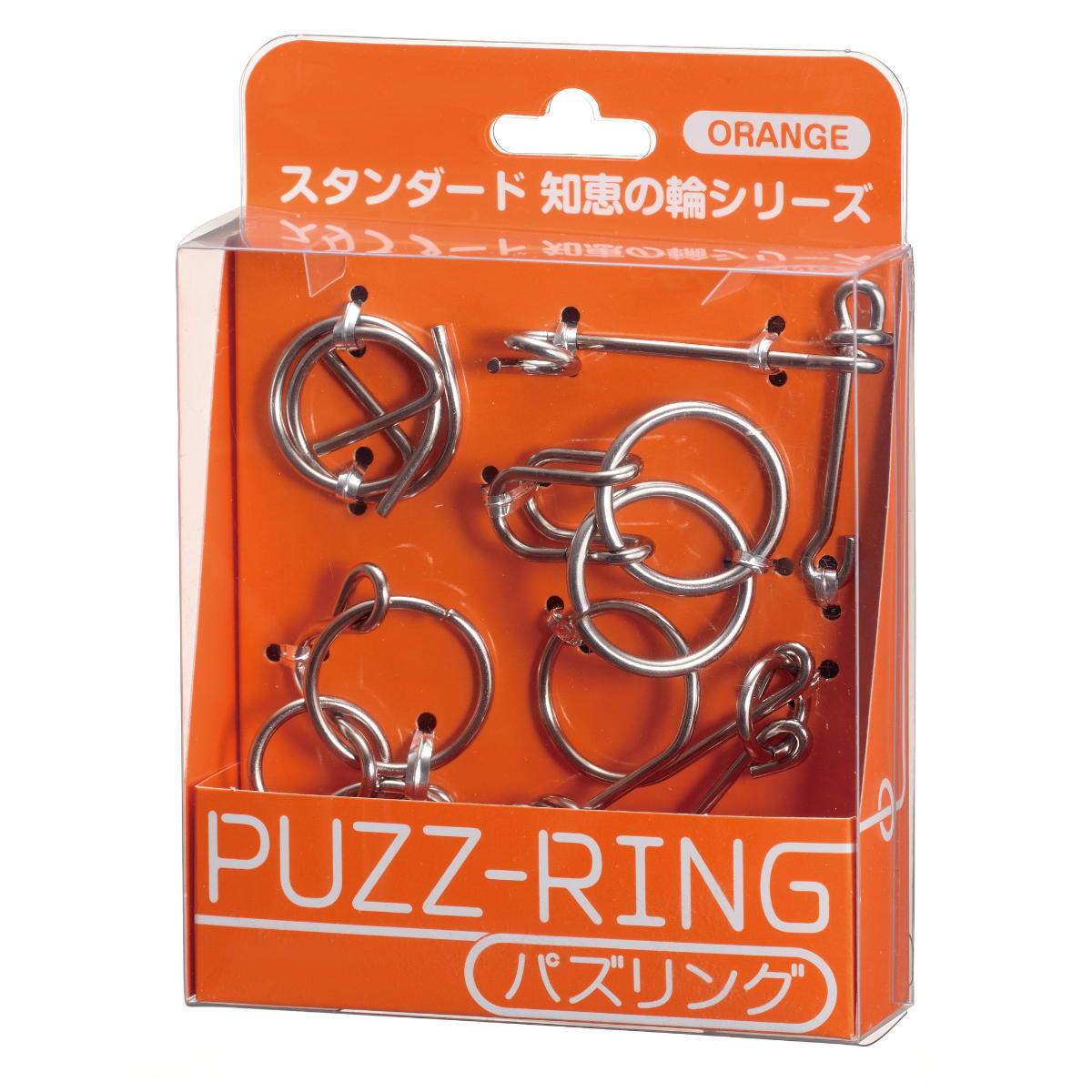 ハナヤマ 知恵の輪 パズリング グリーン （ ちえのわ 5個セット パズル
