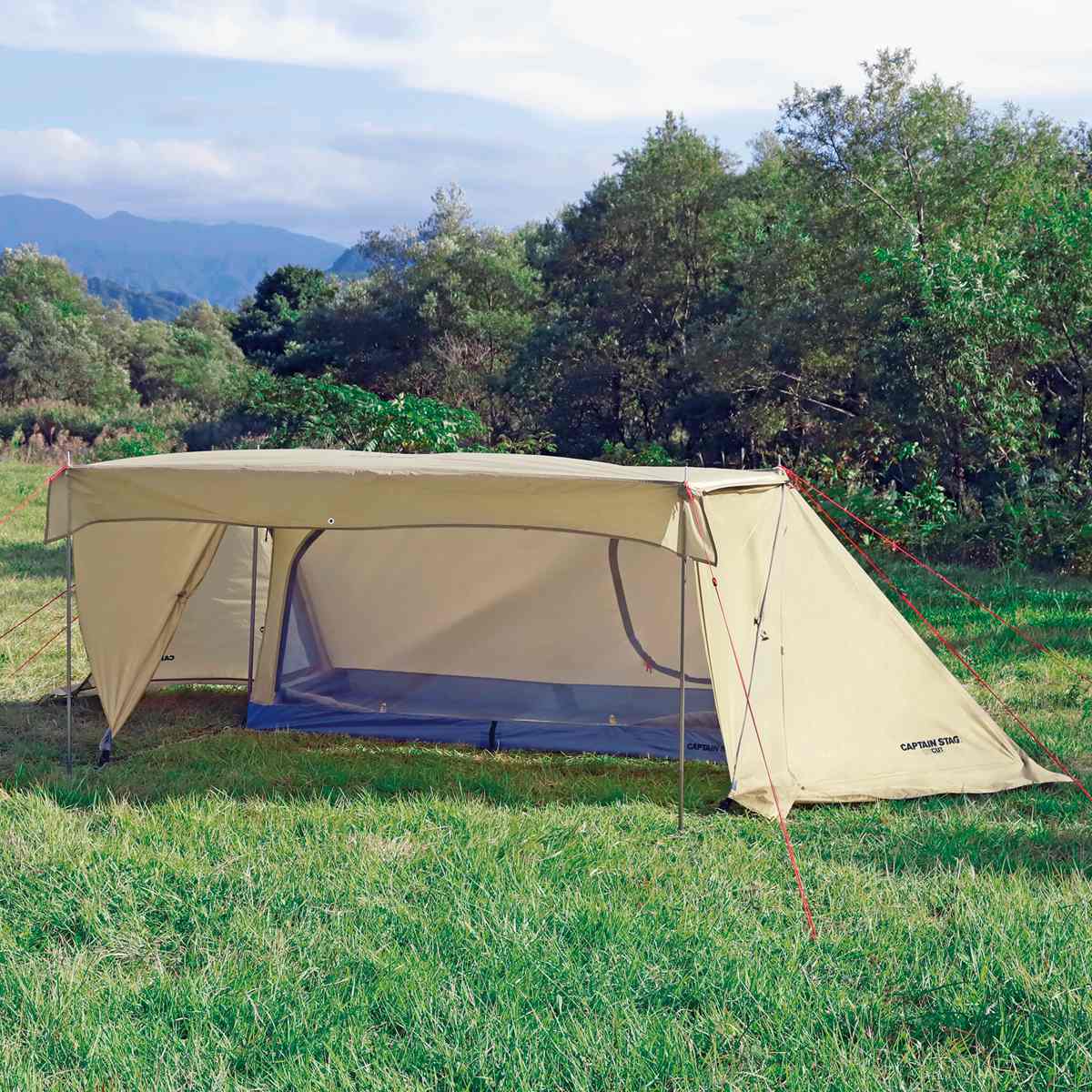 CAPTAIN STAG 2ルームテント｜テント｜アウトドア、キャンプ、登山