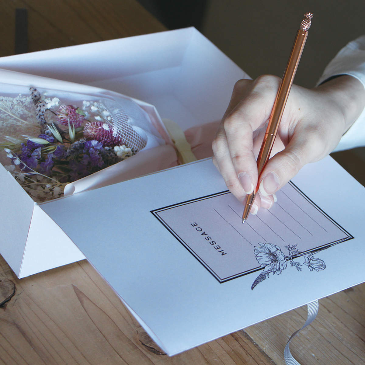 ドライフラワー　ミニブーケ　・.＊専用ぺージ.・＊ ドライフラワー メッセージブーケ Sサイズ （ ブーケ ミニ 花束