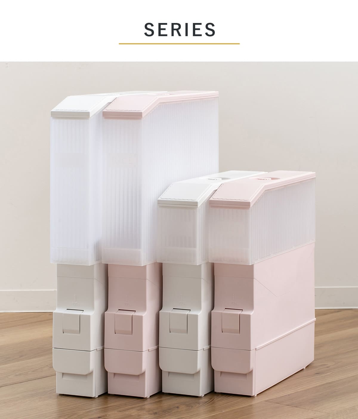 エムケー精工 特典付き 米びつ スリムエース 6kg （ キャスター付き