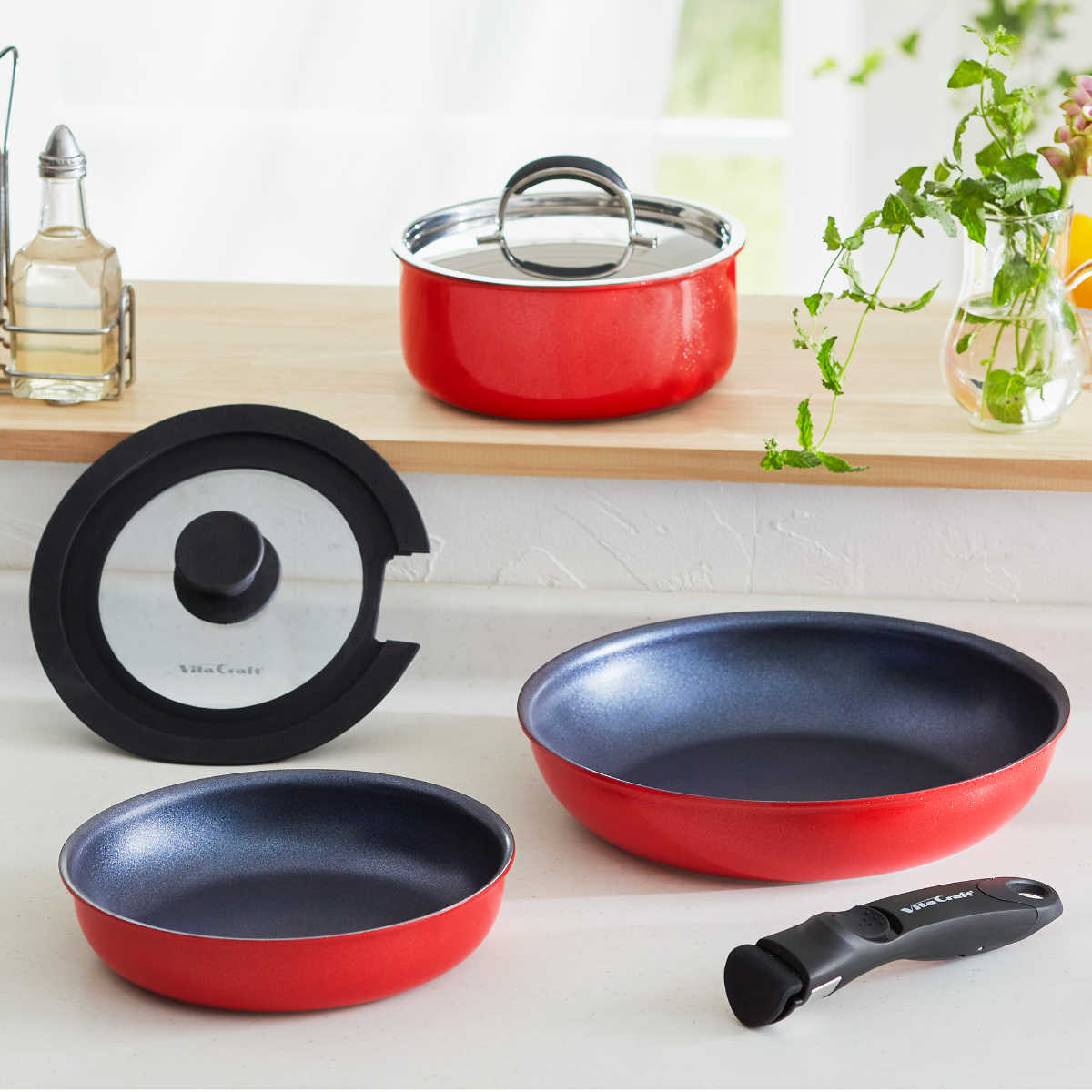 Vita Craft（ビタクラフト） 鍋 フライパン 6点セット イージー