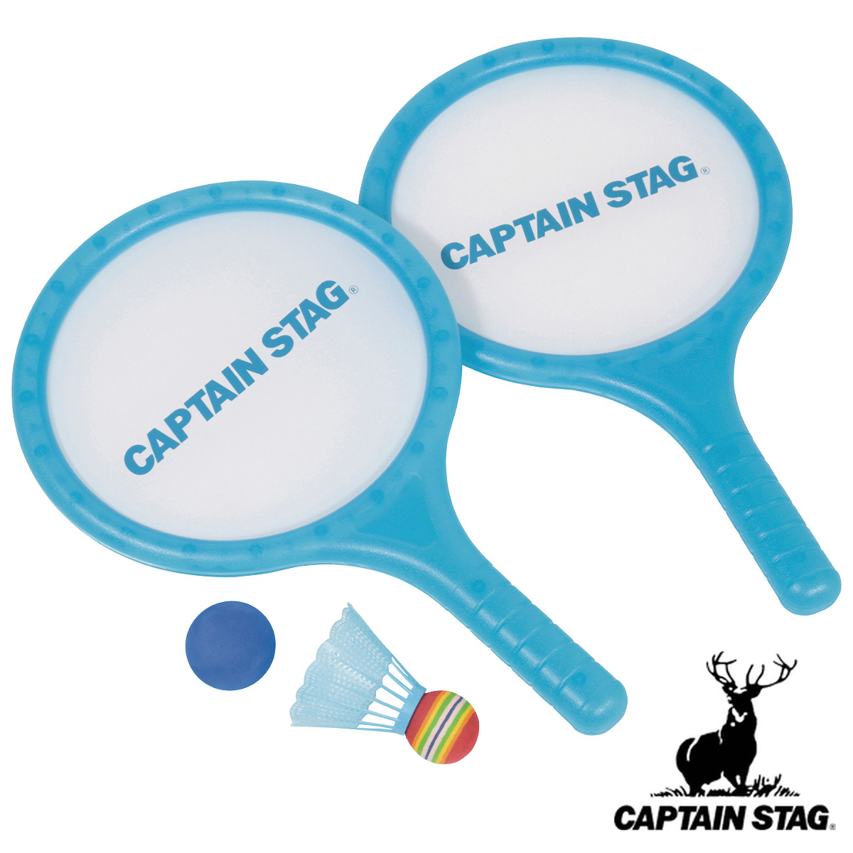 外遊び ドンドンパドルセット CS 遊 キャプテンスタッグ （ CAPTAIN STAG パドルセット 子供 ラケット ）
