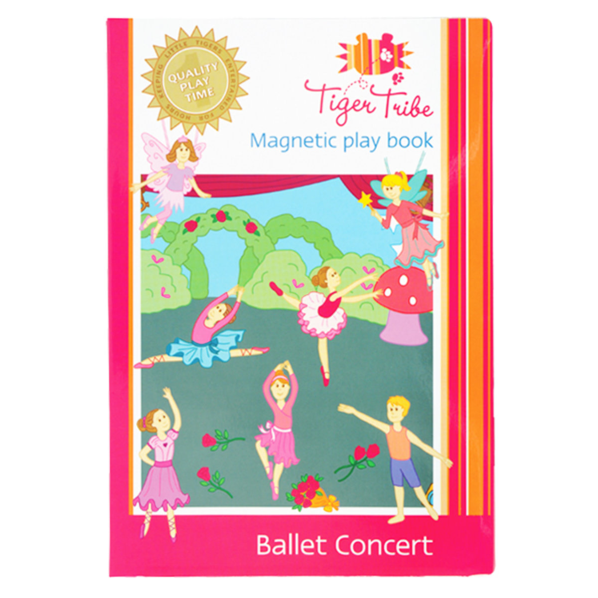 おもちゃ マグネットブック バレエ （ 知育玩具 玩具 磁石 マグネット バレリーナ 子供 幼児 キッズ 3歳 男の子 女の子 かわいい ）