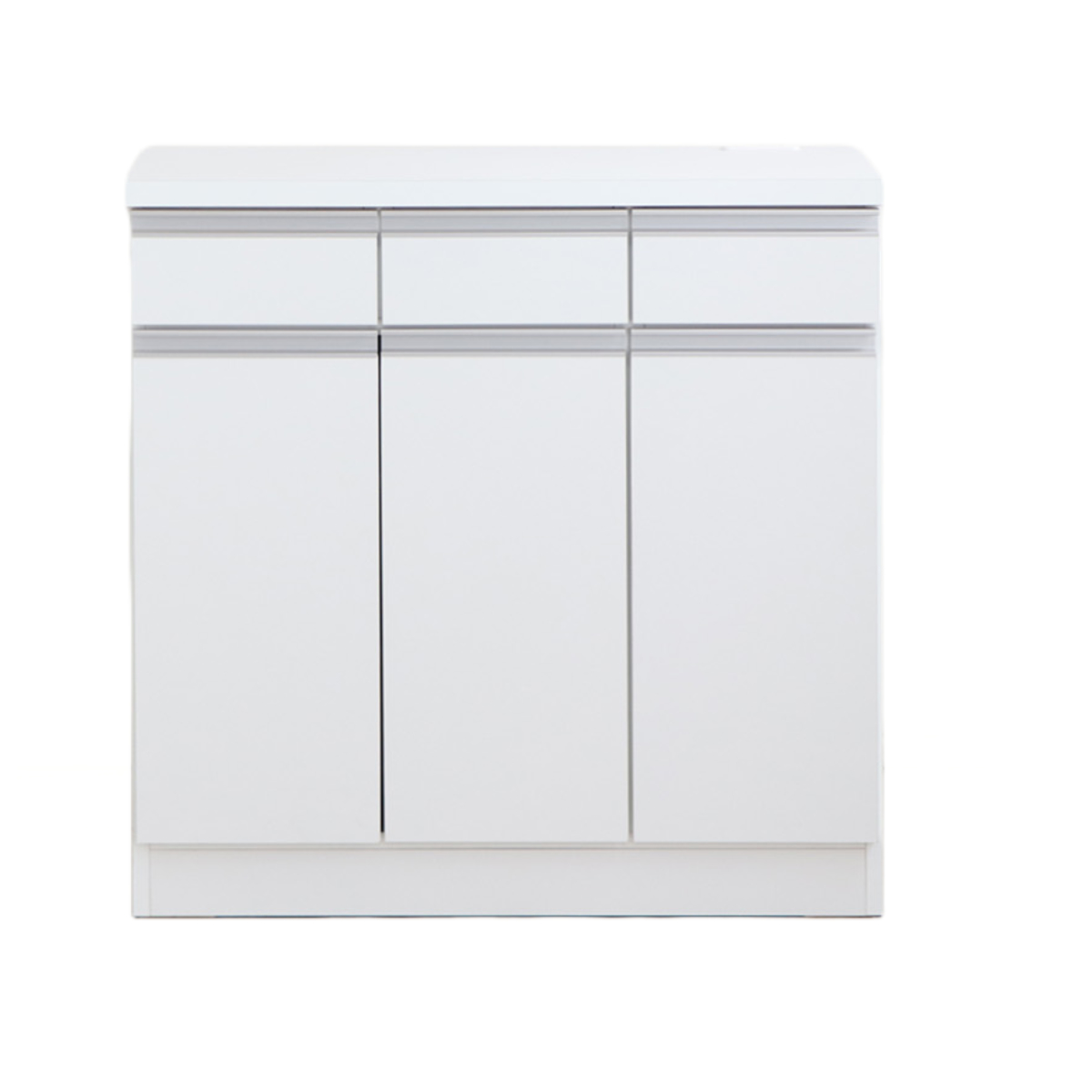 キッチンカウンター シンプルデザイン 日本製 幅90cm （ キッチン収納 収納 カウンター 棚 引出し ）｜colorfulbox｜03