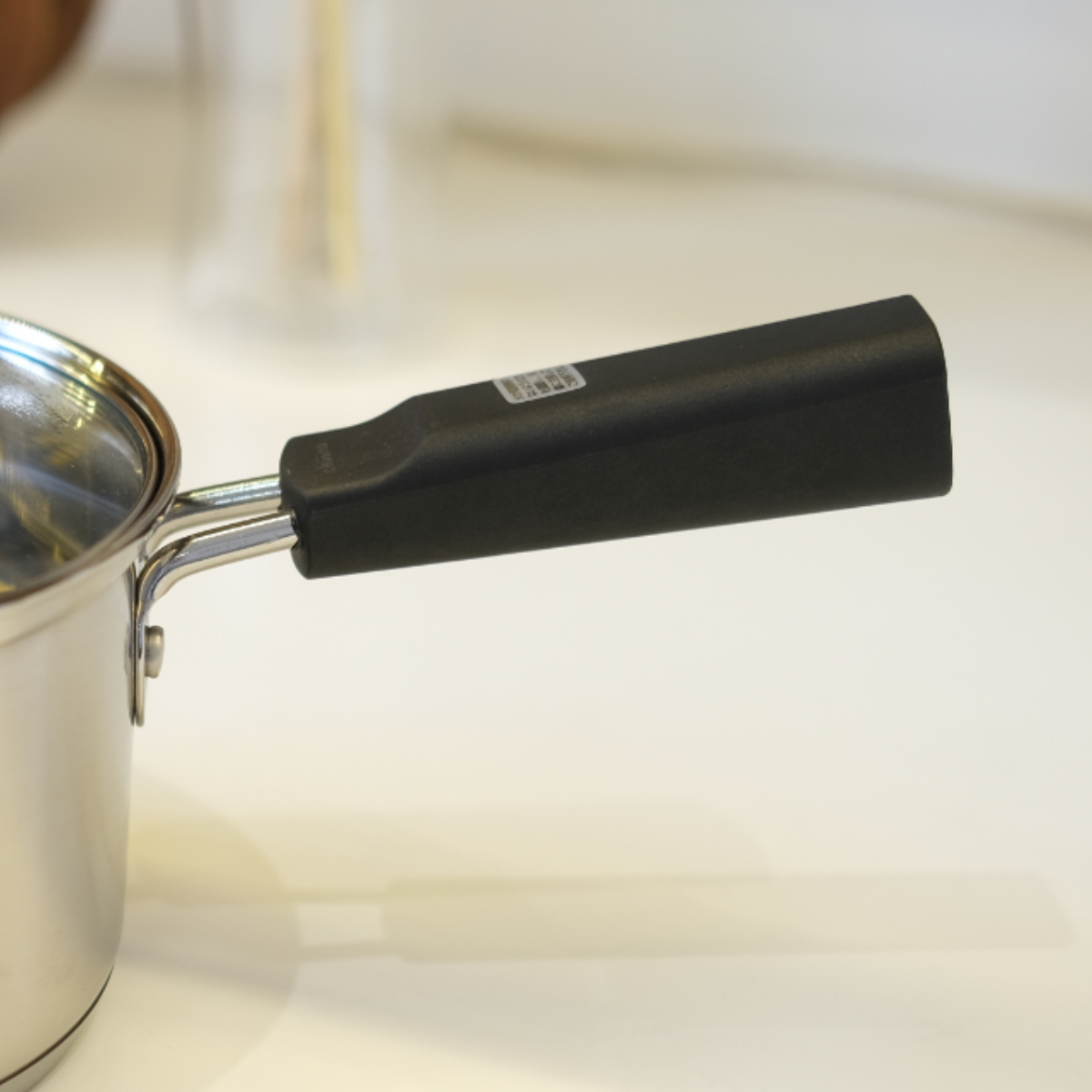 パール金属 片手鍋 16cm IH対応 チーノ ステンレス製 3層底 ガラス蓋