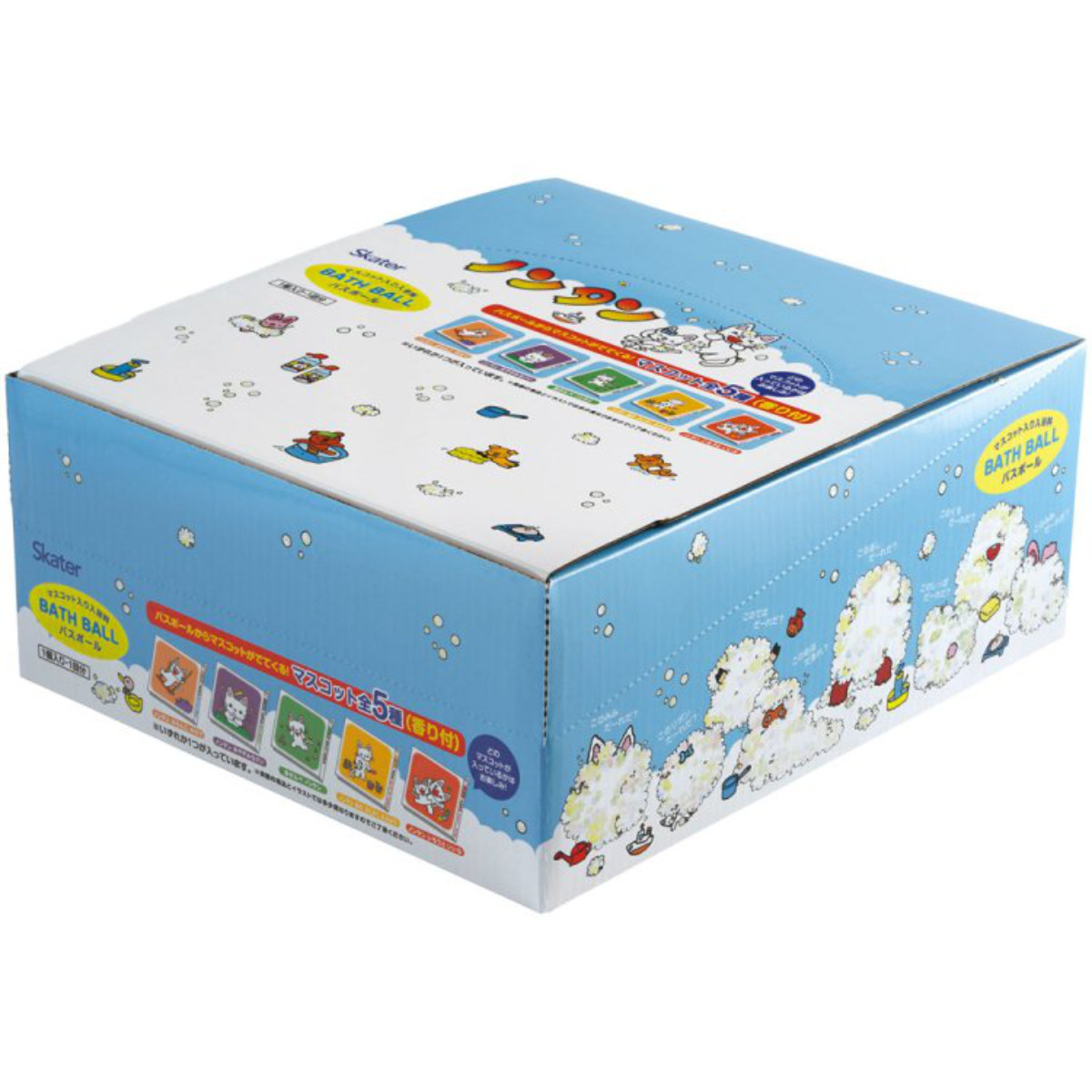 スケーター バスボール BOXセット 20個入り キャラクター （ 入浴剤