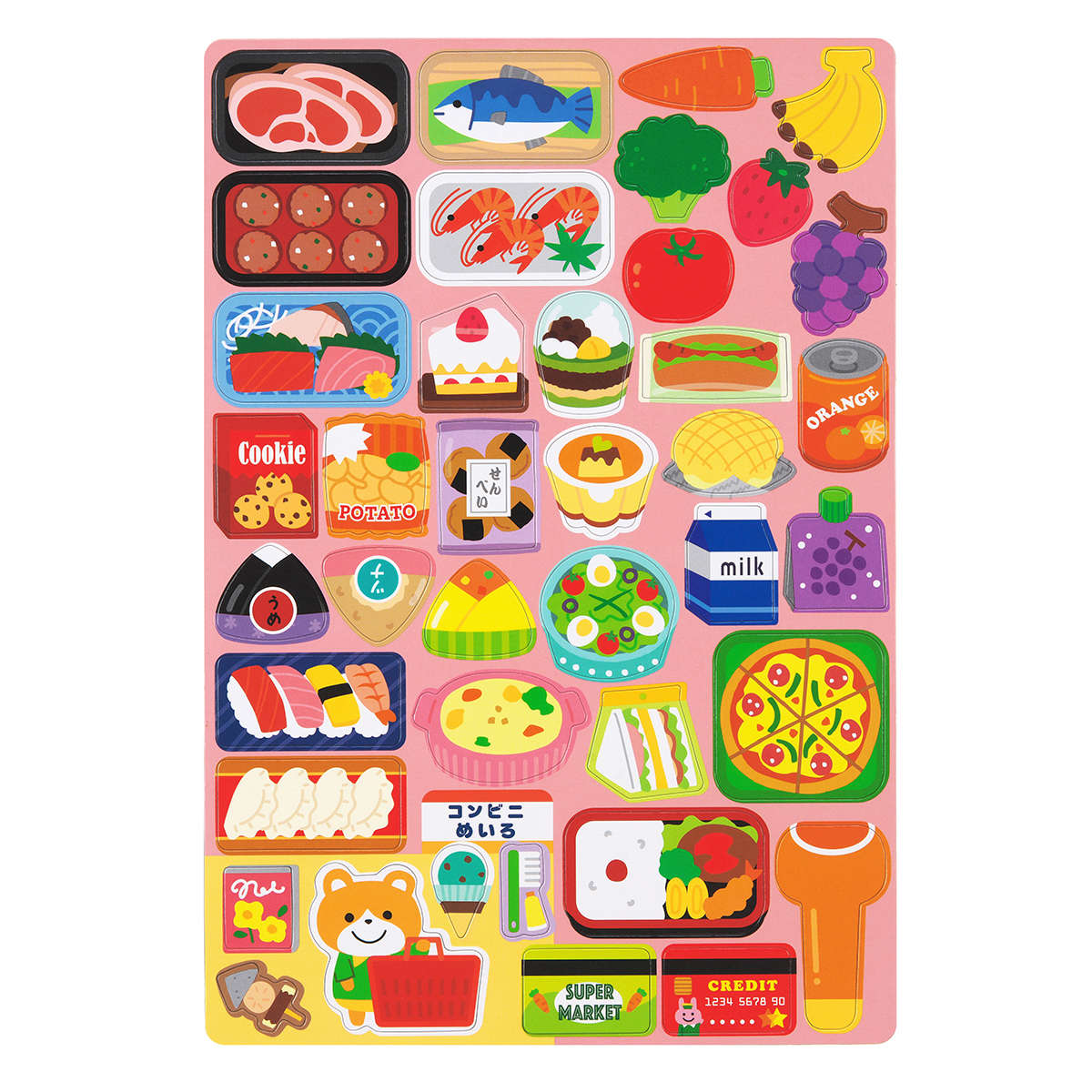 おもちゃ マグネットでぺったんこ おかいもの （ 知育 マグネット 磁石