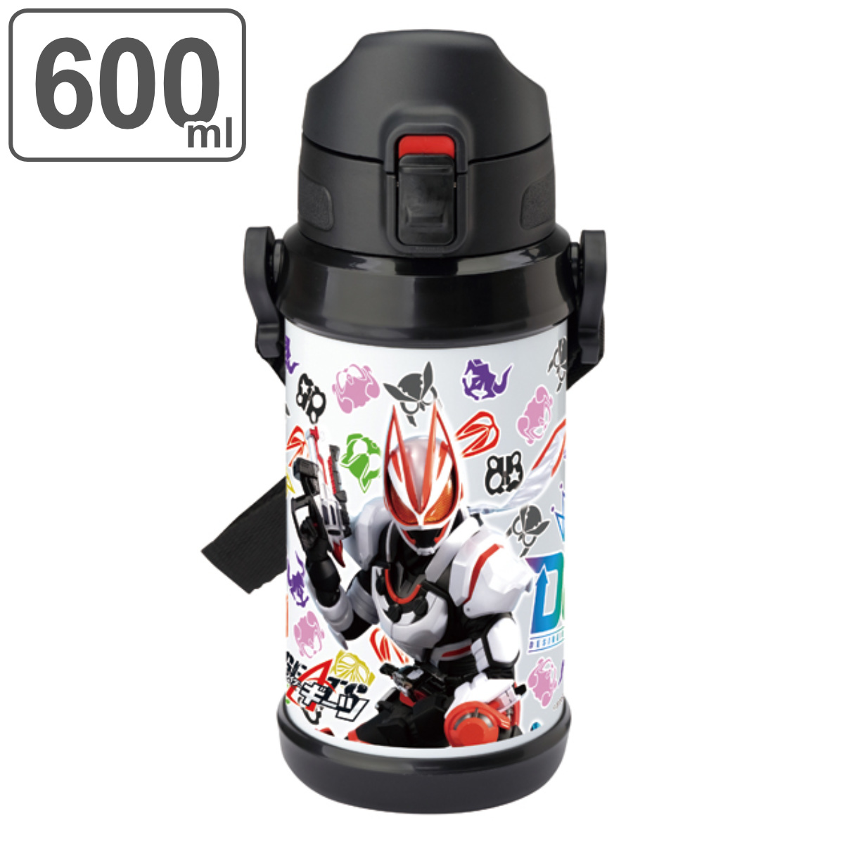 小森樹脂 水筒 ダイレクトステンレスボトル 600ml 仮面ライダー ギーツ