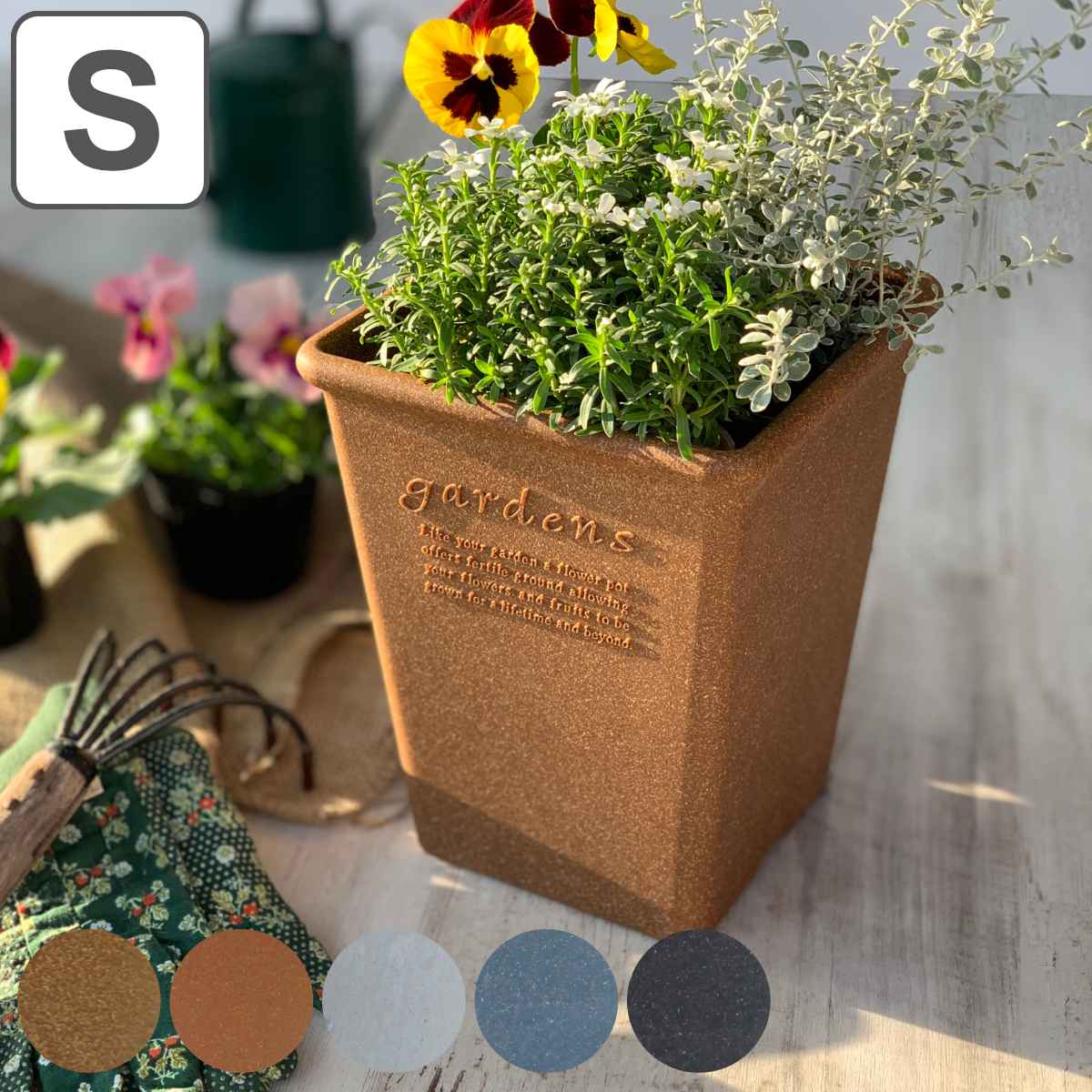 Disney（ディズニー） フラワーポット ミッキーポット （ ガーデン