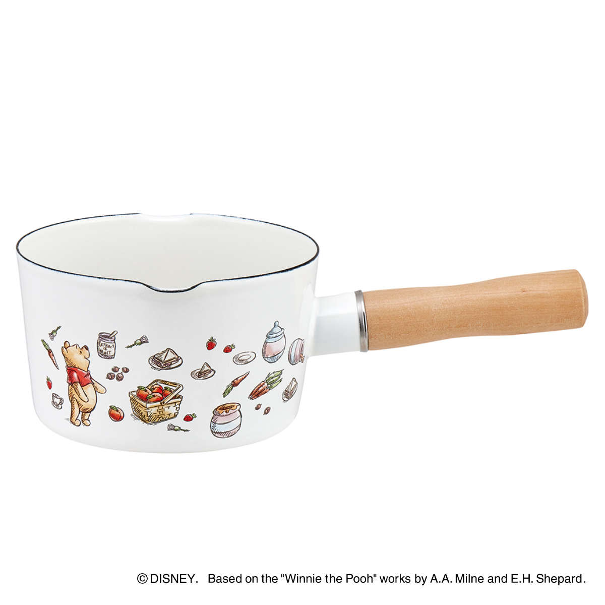 ハローキティ Hello Kitty フルーツキティ ホーロー鍋 なべ18cm