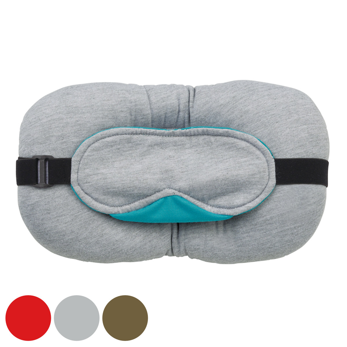 トラベルグッズ アイマスク＆ピロー （ アイマスク ピロー まくら 枕 目隠し 飛行機 新幹線 安眠 快眠 旅 機内 旅行用 ）