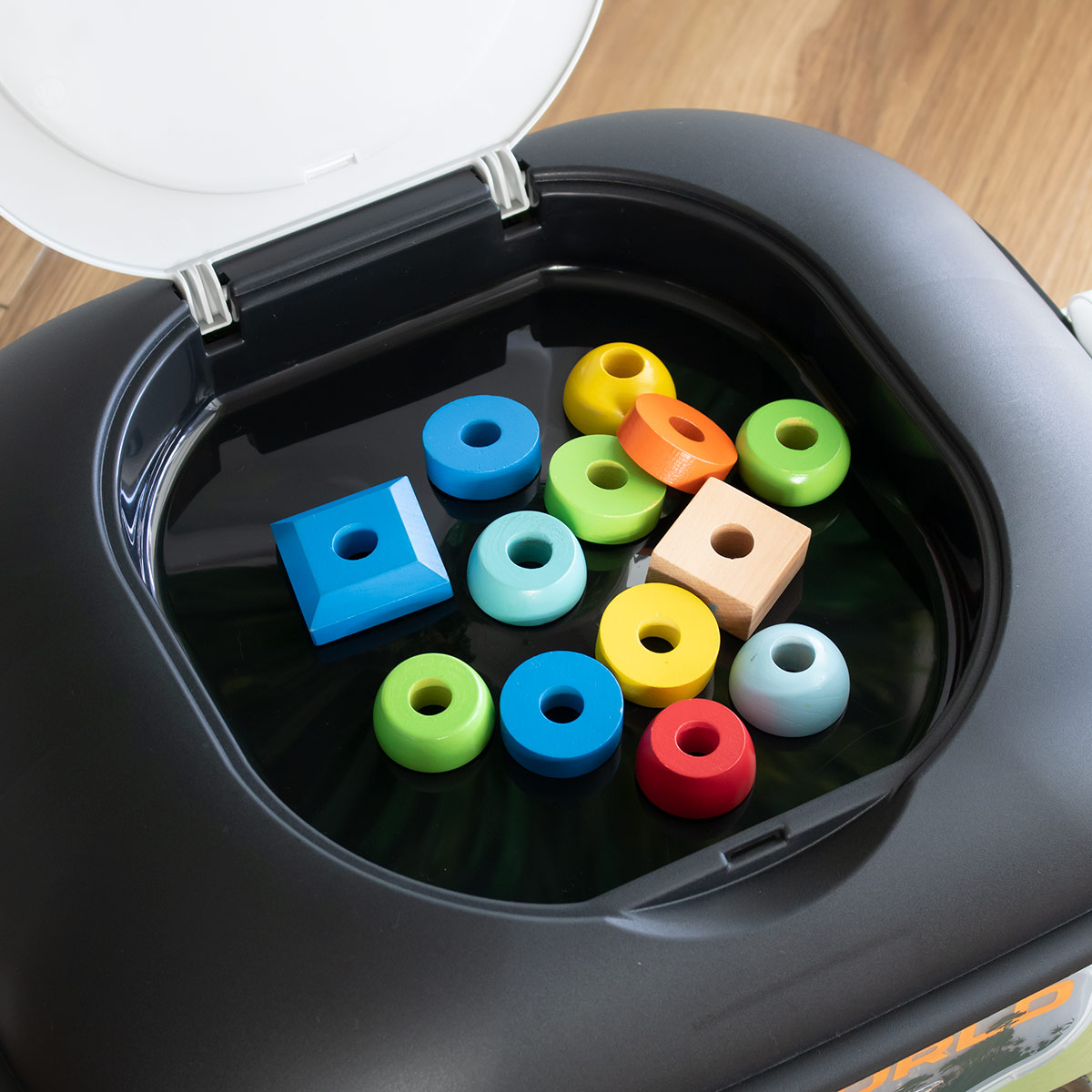 錦化成 おもちゃ箱 ジュラシック・ワールド 窓付きおもちゃ箱