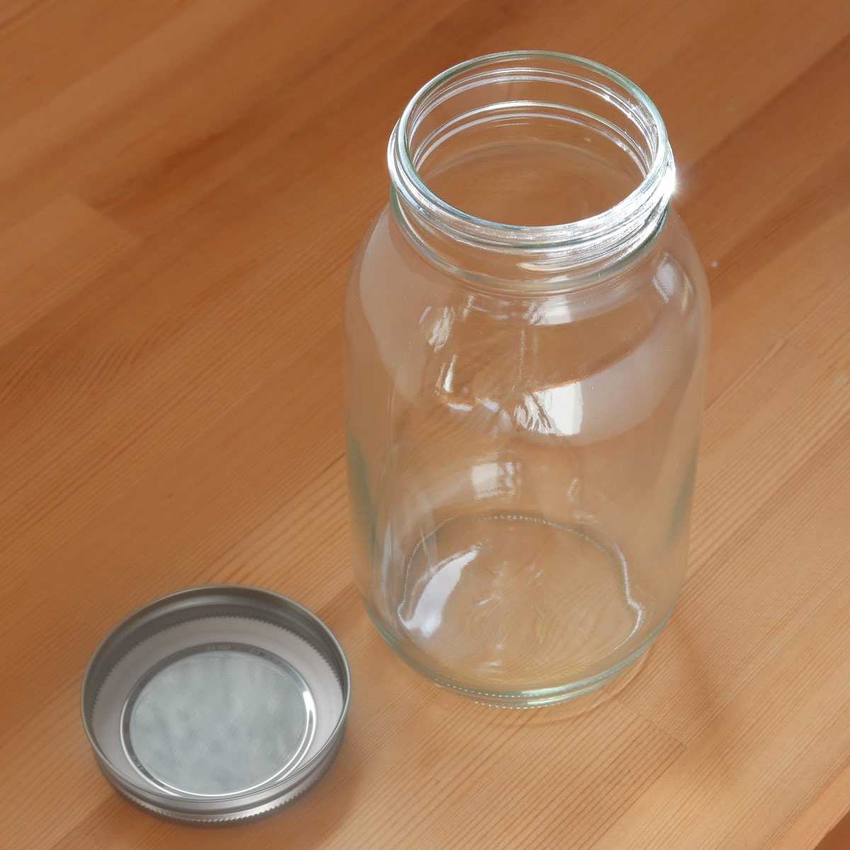 保存容器 450ml ステンレスキャップ保存びん450 セラーメイト （ 日本