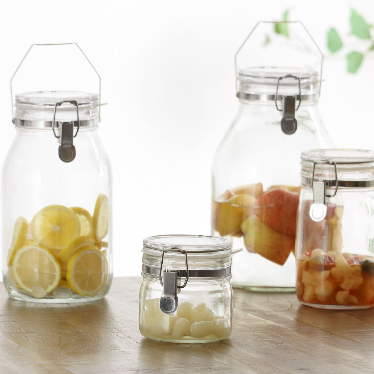 【セラーメイト】ガラス製キャニスター 9個セット 保存容器 500ml 密封びん セラーメイト （ 日本製 ガラス 密閉 密封