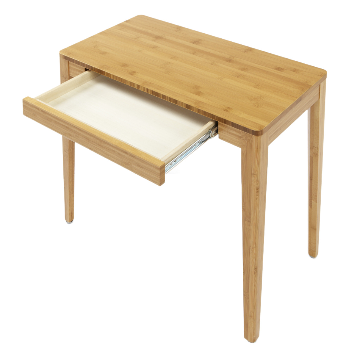 TEORI（テオリ） デスク 幅75cm 竹製 （ ワークデスク 引き出し 机