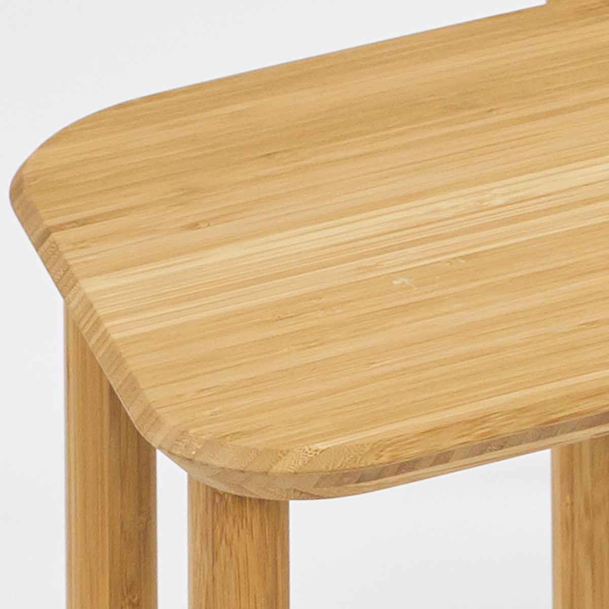 TEORI（テオリ） ネストテーブル 3個セット 幅45〜65 竹製 （ テーブル