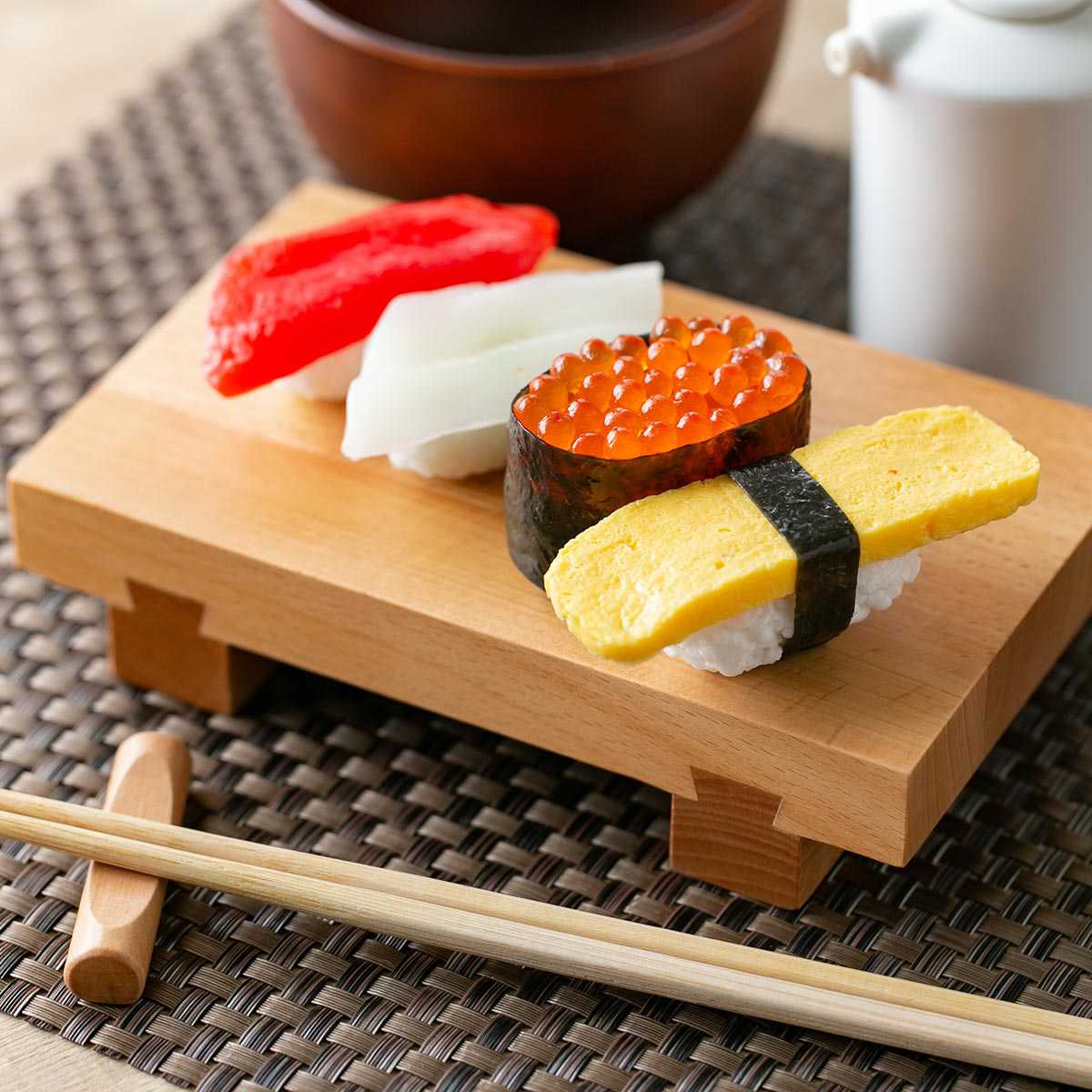 寿司下駄 M 18cm SUSHIGETA 天然木 （ 寿司盛り台 寿司ゲタ 盛台 盛り