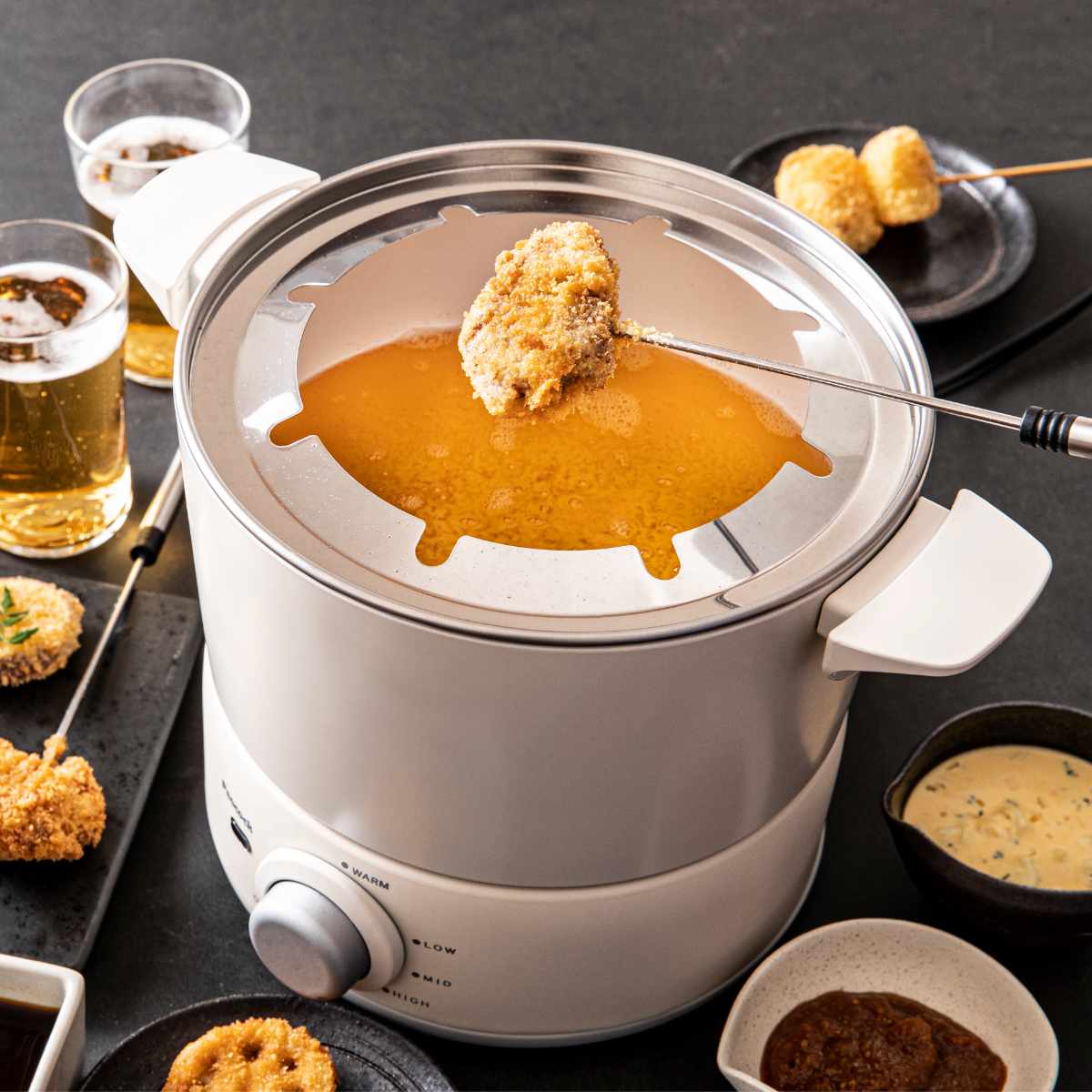 ピーコック魔法瓶工業 テーブルフライヤー 家庭用 電気フライヤー