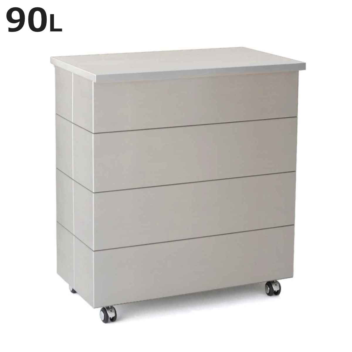 �S�~�� 90L CUBOID �_�u���X�e�����X�W �i KENNER ���ݔ� 90���b�g�� 45���b�g�� 2���� papperskorg ��e�� ���� �ӂ��t�� ���� �j